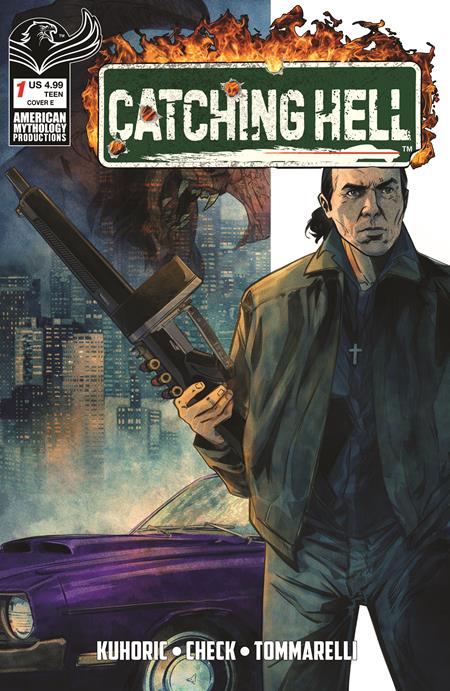 Weekly Pull list - CATCHING HELL FEAT REGGIE BANNISTER #1 CVR E EMANUELE TOMMARELLI VAR Previously Solicted Thru Diamond