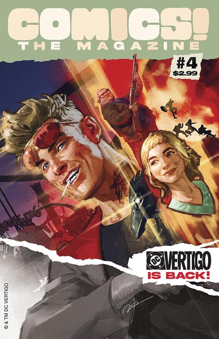 COMICS THE MAGAZINE #4 CVR B RICO RENZI VERTIGO VAR