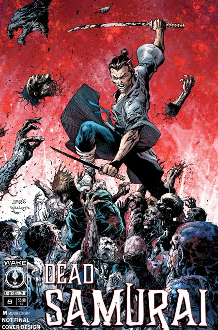 Weekly Pull list - DEAD SAMURAI #8 CVR B JIM LEE VAR (MR)