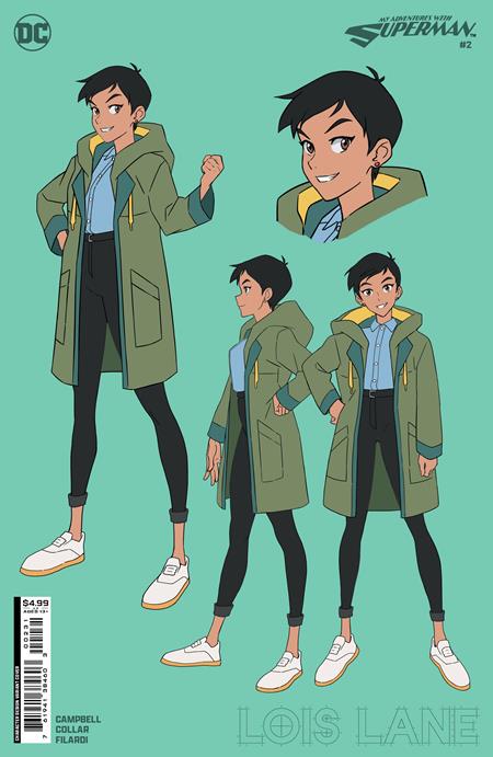 MY ADVENTURES WITH SUPERMAN #2 (OF 6) DESIGN CARD STOCK VAR