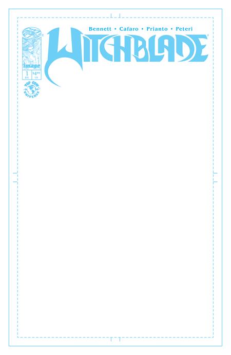 WITCHBLADE (2024) #1 CVR C BLANK SKETCH VAR