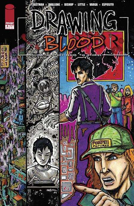 Weekly Pull list - DRAWING BLOOD #4 (OF 12) CVR A KEVIN EASTMAN