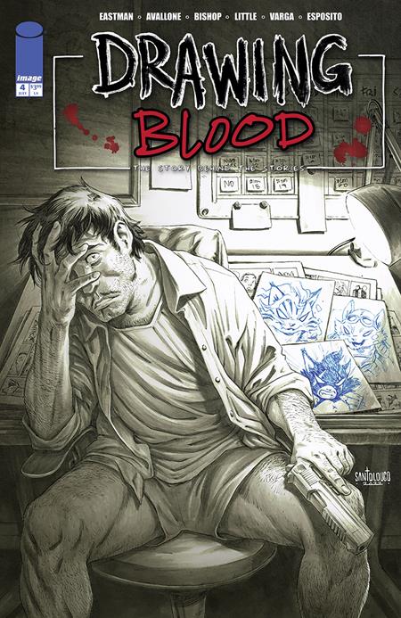 Weekly Pull list - DRAWING BLOOD #4 (OF 12) CVR C MATEUS SANTOLOUCO VAR