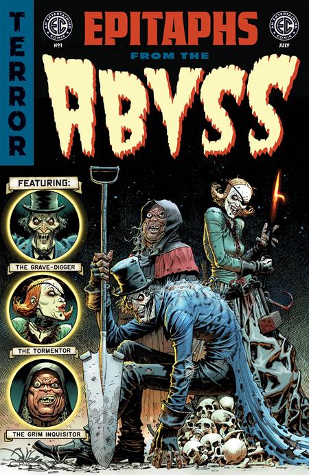 EC EPITAPHS FROM THE ABYSS #1 (OF 5) CVR I 1:100 INC DUSTIN WEAVER HORROR HOST VAR