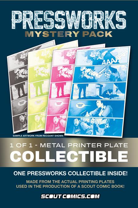 PRESSWORKS PRINTER PLATES MYSTERY PACK SERIES 2