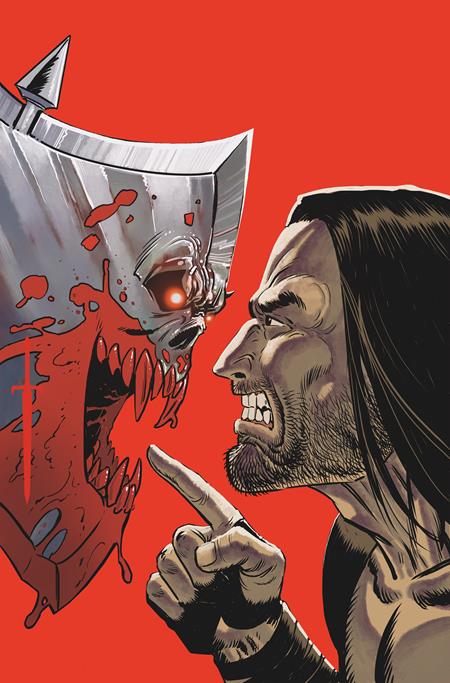 BARBARIC VS DEATHSTALKER (ONE SHOT) CVR D FULL ART VAR JIM TERRY (NET)