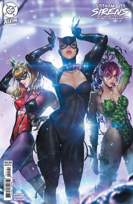 Weekly Pull list - GOTHAM CITY SIRENS UNFIT FOR ORBIT #1 (OF 5) CVR C KYUYONG EOM CARD STOCK VAR