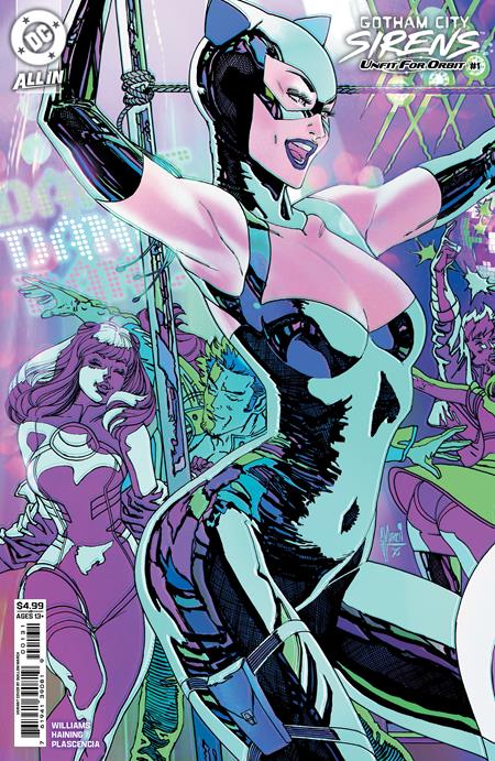 Weekly Pull list - GOTHAM CITY SIRENS UNFIT FOR ORBIT #1 (OF 5) CVR D GUILLEM MARCH CONNECTING CARD STOCK VAR