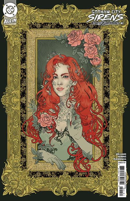 Weekly Pull list - GOTHAM CITY SIRENS UNFIT FOR ORBIT #1 (OF 5) CVR F INC 1:25 HELEN MASK CARD STOCK VAR