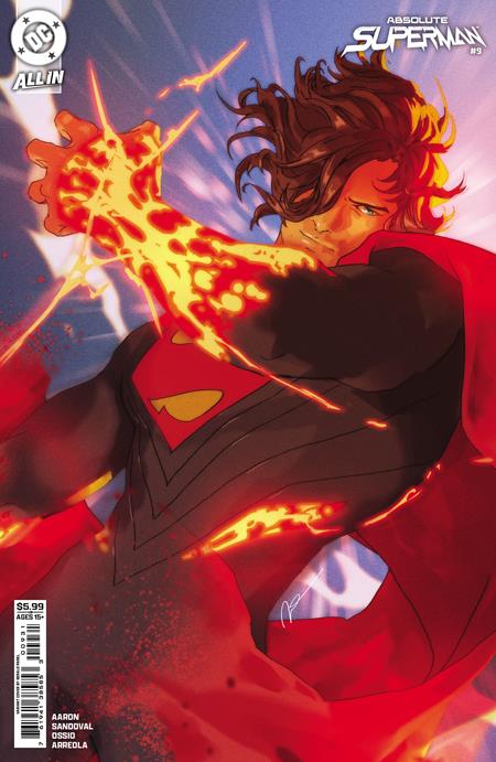 Weekly Pull list - ABSOLUTE SUPERMAN #9 CVR C GERALD PAREL CARD STOCK VAR