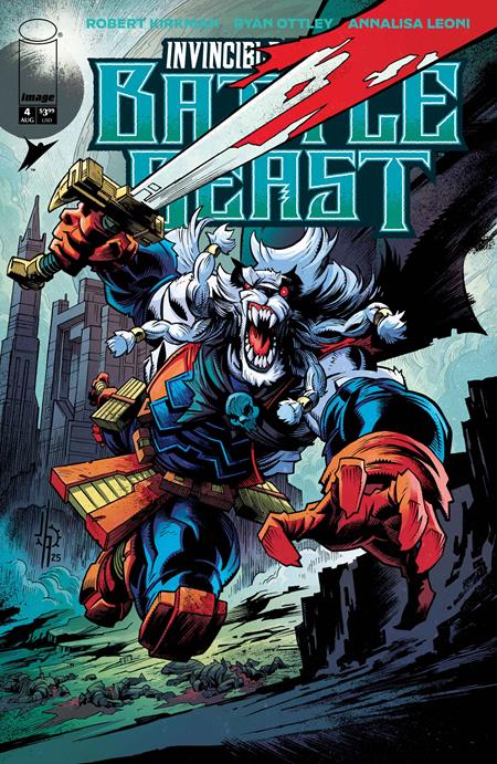 INVINCIBLE UNIVERSE BATTLE BEAST #4 CVR D INC 1:25 JASON HOWARD VAR