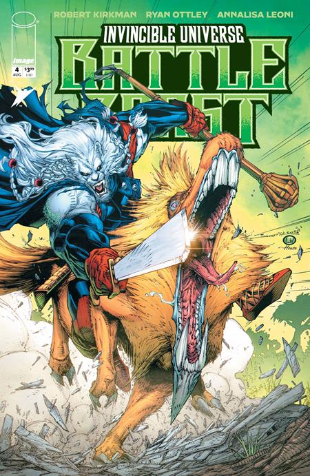 INVINCIBLE UNIVERSE BATTLE BEAST #4 CVR E INC 1:50 BRETT BOOTH & JOHN LIVESAY VAR