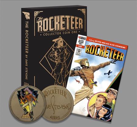 Weekly Pull list - ROCKETEER COLLECTION COIN SET DECO BRONZE EDITION Limited to 1000 Allocations May Occur