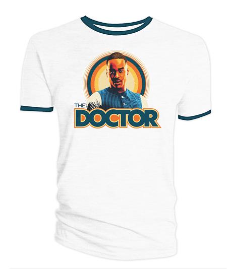 Weekly Pull list - DOCTOR WHO FIFTEENTH DOCTOR RETRO RINGER T-SHIRT S