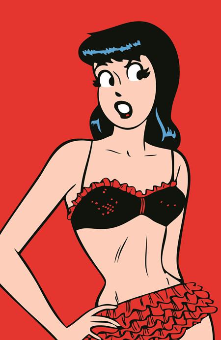  MAY200520260328 | ARCHIE COMICS 85TH ANNIVERSARY PRESENTS BETTY & VERONICA SWIMSUIT SPECIAL (ONE SHOT) CVR F DAN DECARLO RED FOIL VERONICA PIN UP VAR PRE ORDER/ÖN SİPARİŞ [MAY26] | LUNAR  