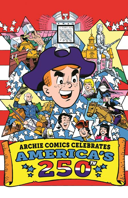  MAY200520260085 | ARCHIE COMICS CELEBRATES AMERICAS 250TH (ONE SHOT) CVR B STAN GOLDBERG LIFE WITH ARCHIE RETRO FULL ART VAR PRE ORDER/ÖN SİPARİŞ [MAY26] | LUNAR  