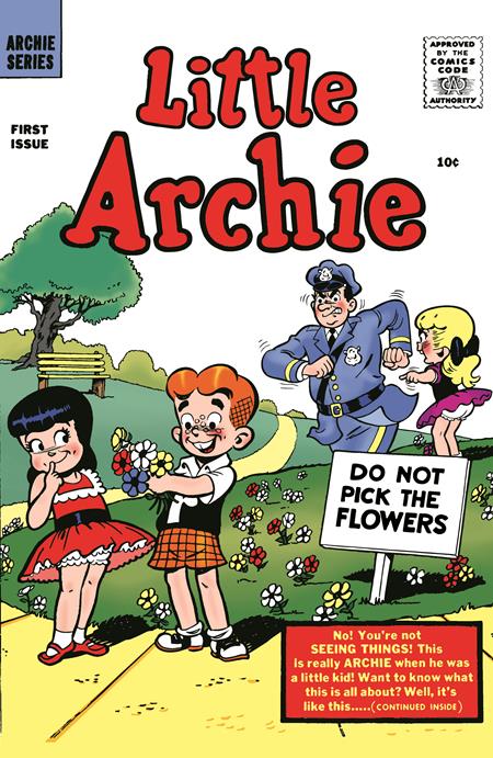 Weekly Pull list - LITTLE ARCHIE #1 FACSIMILE CVR A BOB BOLLING