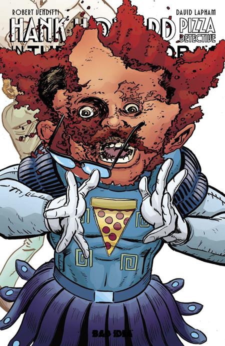 Weekly Pull list - HANK HOWARD, PIZZA DETECTIVE THE INSIDE JOB #1 (ONE SHOT) CVR B DAVID LAPHAM CRONENBERG HOMAGE VAR