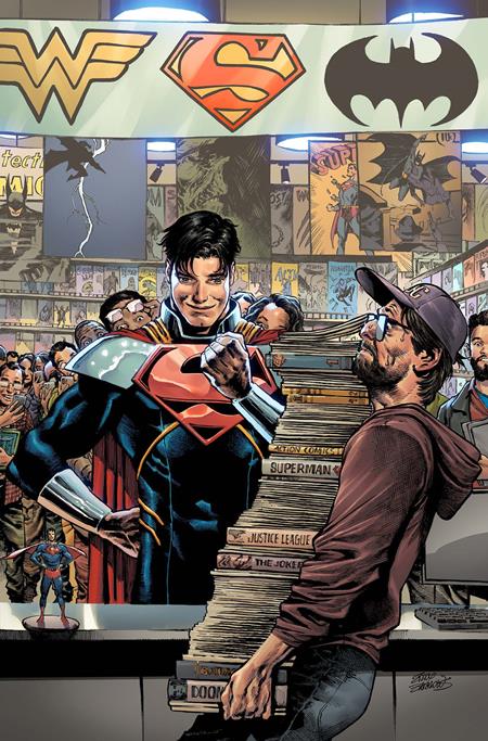 Weekly Pull list - SUPERMAN #40 CVR D EDDY BARROWS CARD STOCK VAR