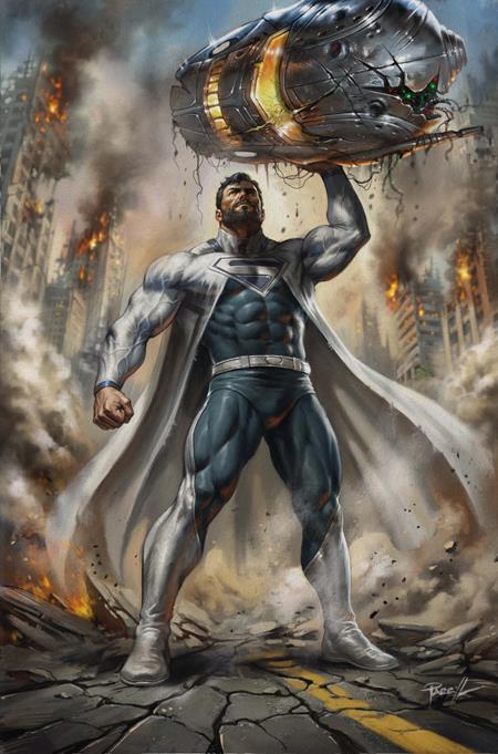 Weekly Pull list - SUPERMAN FATHER OF TOMORROW #3 (OF 6) CVR C LUCIO PARRILLO CARD STOCK VAR