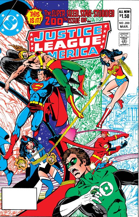  MAY200520260982 | JUSTICE LEAGUE OF AMERICA @200 FACSIMILE EDITION CVR A GEORGE PEREZ PRE ORDER/ÖN SİPARİŞ [MAY26] | DC  