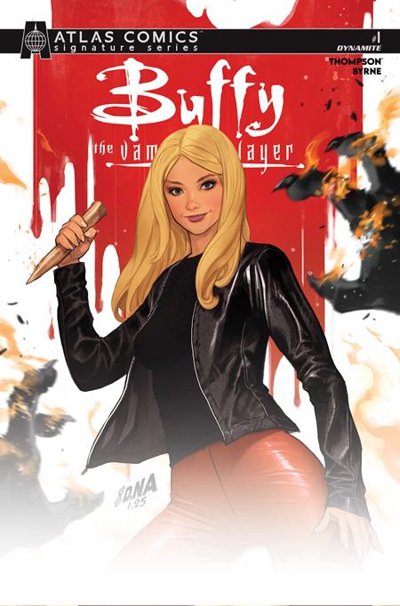 Weekly Pull list - BUFFY THE VAMPIRE SLAYER #1 CVR I DAVID NAKAYAMA ATLAS EDITION SIGNED BY KELLY THOMPSON VAR