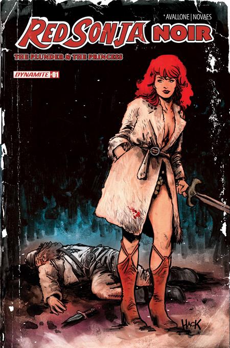 RED SONJA NOIR THE PLUNDER AND THE PRINCESS #1 (ONE SHOT) CVR B ROBERT HACK VAR