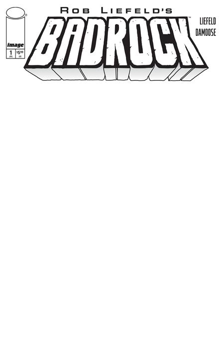  MAY200520260712 | BADROCK @1 CVR F BLANK SKETCH VAR PRE ORDER/ÖN SİPARİŞ [MAY26] | IMAGE  