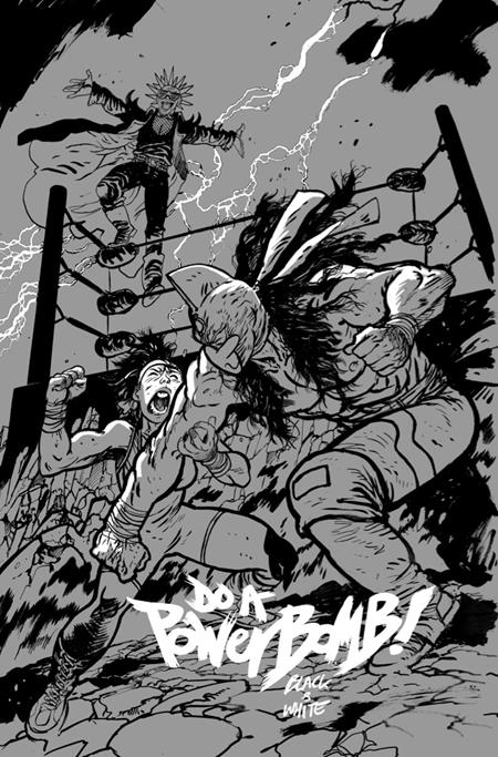 MAY200520260406 | DO A POWERBOMB BLACK AND WHITE @1 (OF 3) CVR C DANIEL WARREN JOHNSON VAR PRE ORDER/ÖN SİPARİŞ [MAY26] | IMAGE  