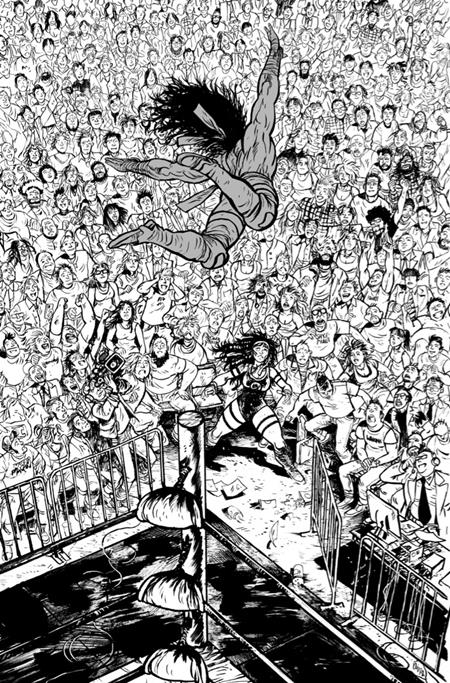  MAY200520260407 | DO A POWERBOMB BLACK AND WHITE @1 (OF 3) CVR D DANIEL WARREN JOHNSON VAR PRE ORDER/ÖN SİPARİŞ [MAY26] | IMAGE  
