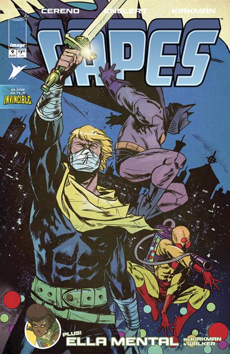 Weekly Pull list - INVINCIBLE UNIVERSE CAPES #9 CVR E SANFORD GREENE CONNECTING VAR
