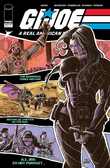 Weekly Pull list - GI JOE A REAL AMERICAN HERO #117 HAMA FILES EDITION CVR B CHRIS MOONEYHAM VAR