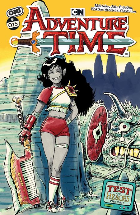  MAY200520260795 | ADVENTURE TIME (2025) @15 CVR B JOHN P GOLDEN VAR PRE ORDER/ÖN SİPARİŞ [MAY26] | LUNAR  