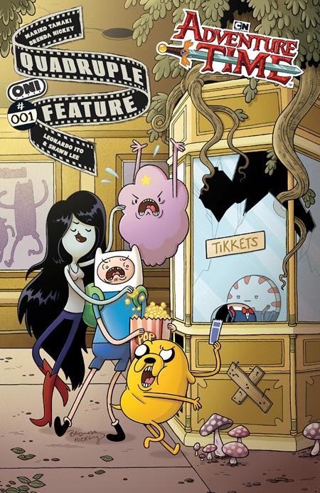  MAY200520260208 | ADVENTURE TIME QUADRUPLE FEATURE @1 (OF 4) CVR A BRENDA HICKEY PRE ORDER/ÖN SİPARİŞ [MAY26] | LUNAR  