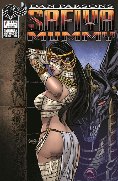 Weekly Pull list - DAN PARSONS SAFIYA MUMMY #1 CVR B BUZ HASSON VAR (MR)