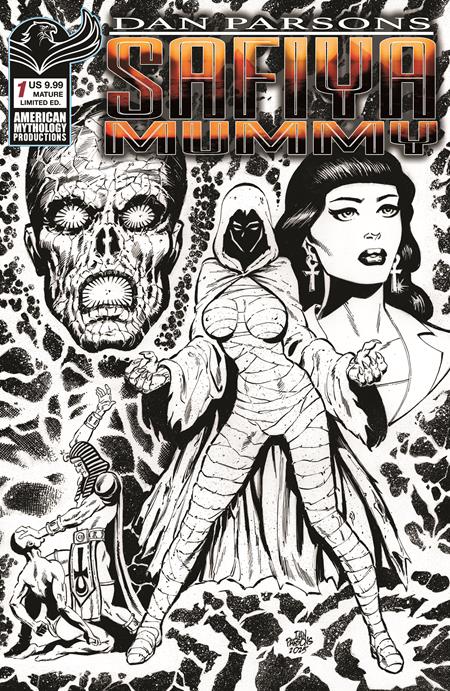 Weekly Pull list - DAN PARSONS SAFIYA MUMMY #1 CVR C DAN PARSONS LIMITED EDITION VAR (MR)