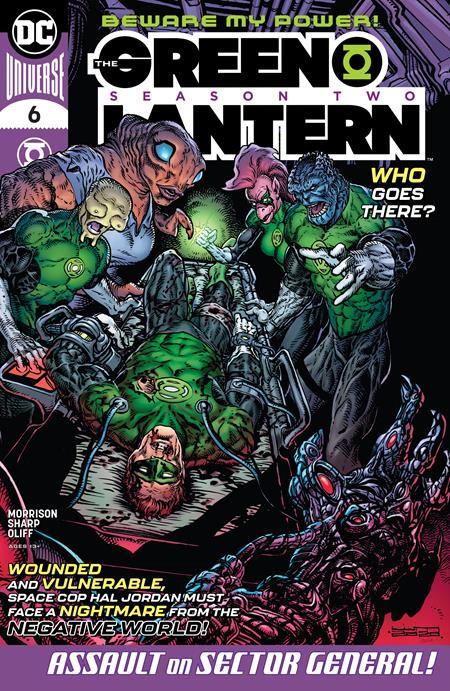 The Green Lantern Season Two #6 cover