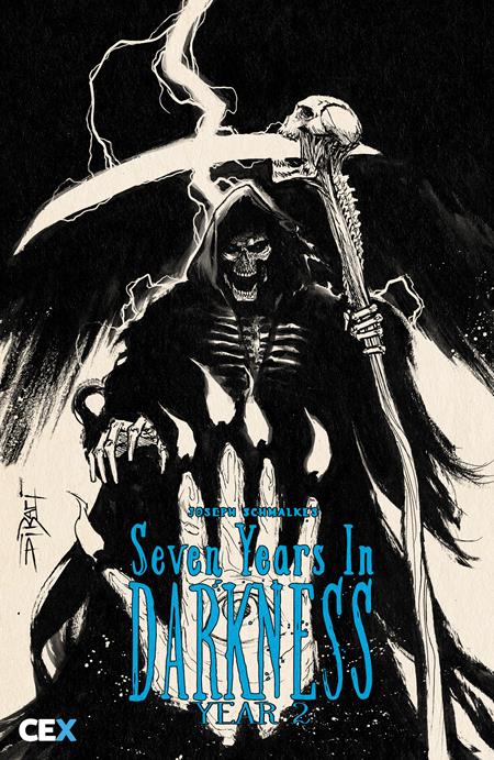 SEVEN YEARS IN DARKNESS YEAR TWO #3 (OF 4) CVR C 1:10 INC CHRISTIAN DIBARI CARD STOCK VAR