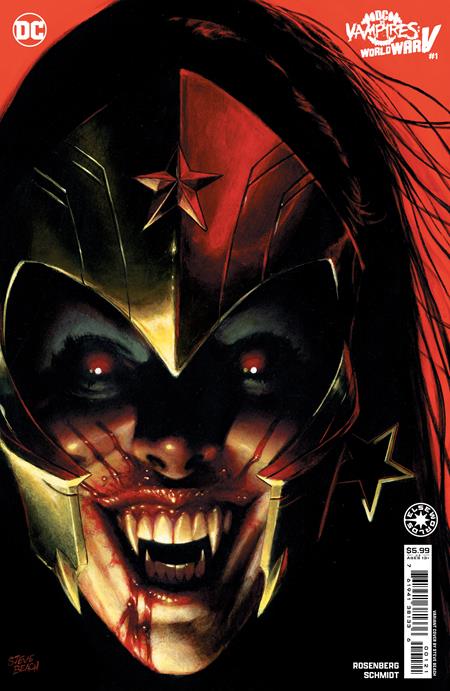 DC VS VAMPIRES WORLD WAR V #1 (OF 6) CVR B STEVE BEACH CARD STOCK VAR