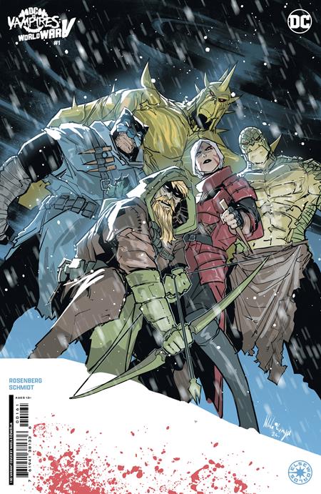 DC VS VAMPIRES WORLD WAR V #1 (OF 6) CVR F INC 1:50 NIKOLA CIZMESIJA CARD STOCK VAR