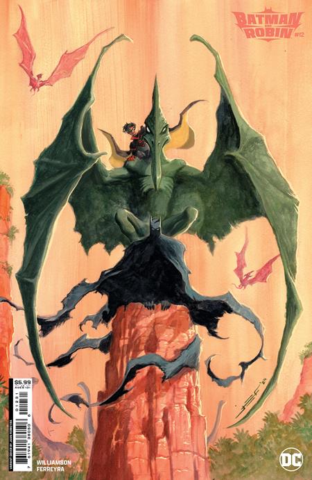 BATMAN AND ROBIN #12 CVR B JUAN FERREYRA CARD STOCK VAR
