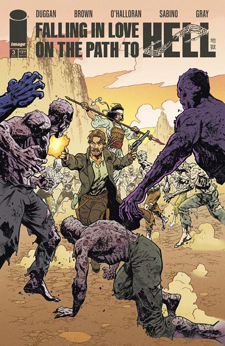 FALLING IN LOVE ON THE PATH TO HELL #3 CVR B IN 1:15 MIKE HAWTHORNE VAR