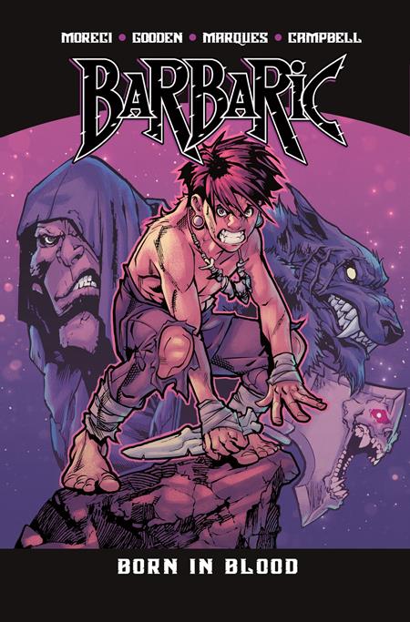 BARBARIC TP VOL 4  BORN IN BLOOD