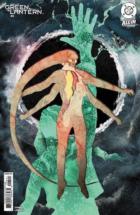 ABSOLUTE GREEN LANTERN #5 CVR D INC 1:25 ALEX ECKMAN-LAWN CARD STOCK VAR