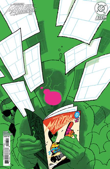 ABSOLUTE MARTIAN MANHUNTER #6 (OF 12) CVR E INC 1:50 MARK CHIARELLO CARD STOCK VAR