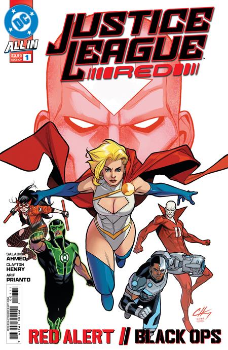 Weekly Pull list - JUSTICE LEAGUE RED #1 (OF 6) CVR A CLAYTON HENRY