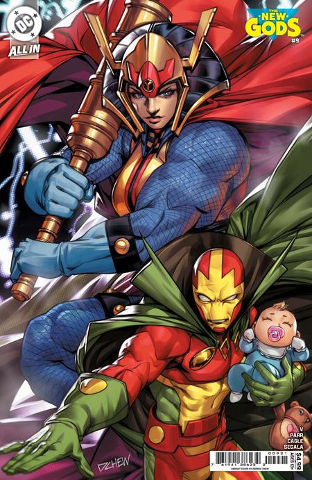 Weekly Pull list - NEW GODS #9 (OF 12) CVR B DERRICK CHEW CARD STOCK VAR