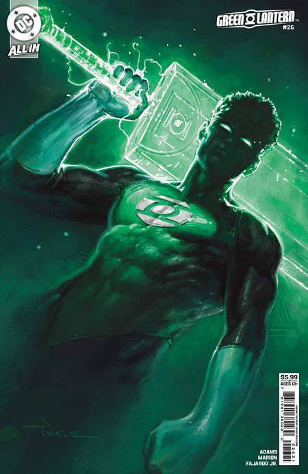 GREEN LANTERN #26 CVR B DAVIDE PARATORE CARD STOCK VAR (STARBREAKER SUPREMACY)