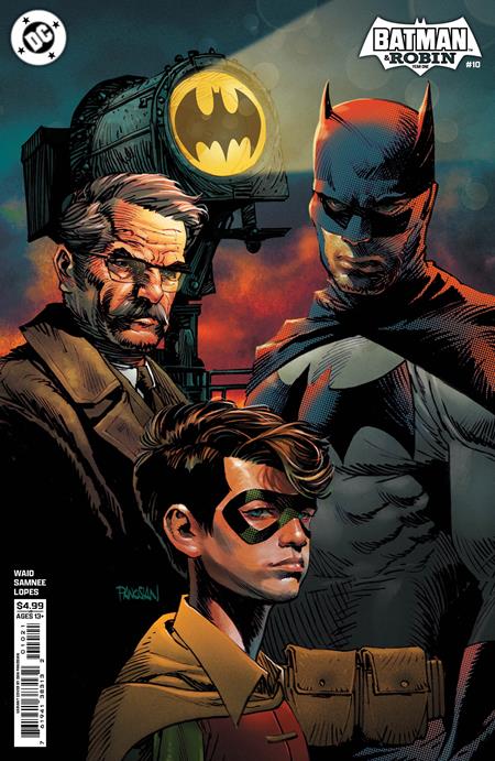 BATMAN & ROBIN YEAR ONE #10 (OF 12) CVR C DAN PANOSIAN CARD STOCK VAR