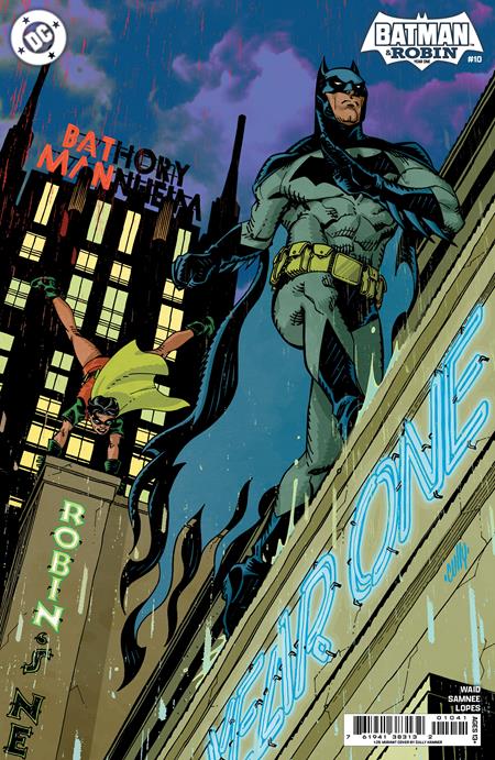 BATMAN & ROBIN YEAR ONE #10 (OF 12) CVR D INC 1:25 CULLY HAMNER CARD STOCK VAR